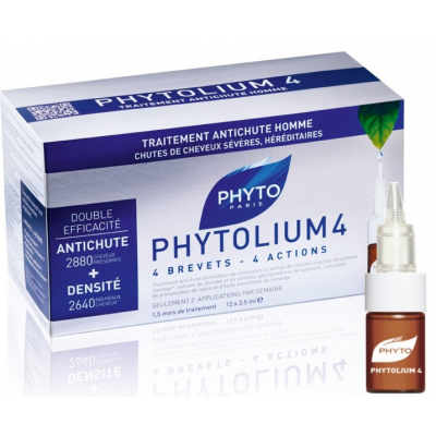Phytolium 4 Amp Queda Homem 3,5 Mlx12