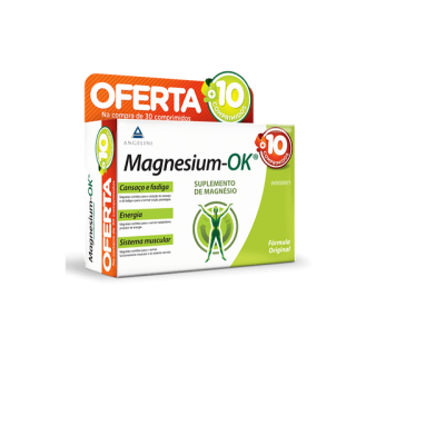 Magnesium-OK 30 Unidade(s) Comprimidos com Oferta de Comprimidos 10 Unidade(s)