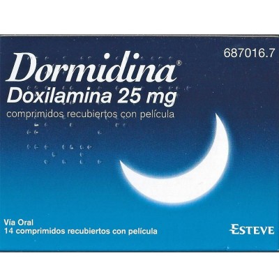 Dormidina, 25 mg x 14 comp rev