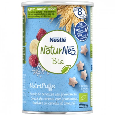 Nestle Naturnes Bio Framboesa 35G 8M+