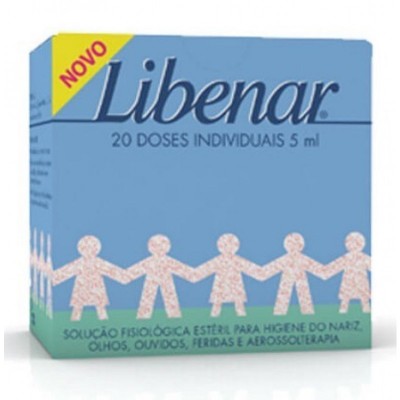 Libenar Baby Duo Soro Fisiológico 20 Unidade(s) com Desconto de 50% na 2ª Embalagem