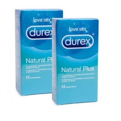 Durex Natural Plus Preservativo 2 x 12 Unidade(s) com Oferta de 2ª Embalagem