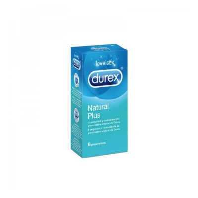 Durex Natural Plu Preservativo X6