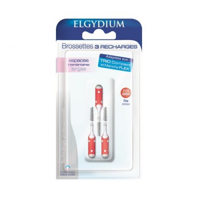 Elgydium Clinic Escovil Recarg Vermelho 3