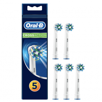Oral-B Crossaction Recargas Escova Elétrica 5 Unidade(s) com Oferta de Recarga Escova Elétrica 1 Unidade(s)