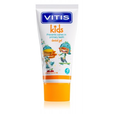 Vitis Kids Gel Dent Cereja 50 Ml