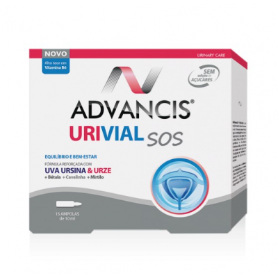 Advancis Urivial Sos Amp 10ml X15 sol oral amp
