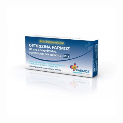 Cetirizina Farmoz MG, 10 mg x 20 comp rev