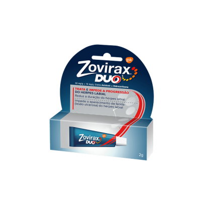 Zovirax Duo, 50/10 mg/g-2g x 1 creme bisnaga