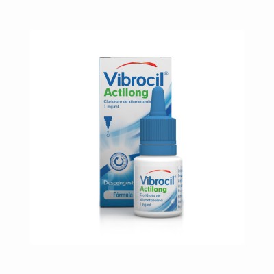 Vibrocil Actilong, 0,5 mg/mL-10 mL x 1 sol nasal conta-gotas