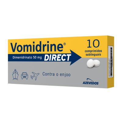 Vomidrine Direct, 50 mg x 10 comp sl