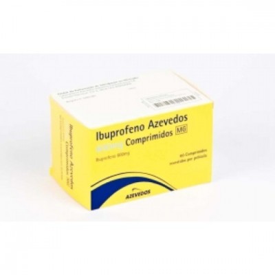 Ibuprofeno Azevedos MG, 400 mg x 20 comp rev