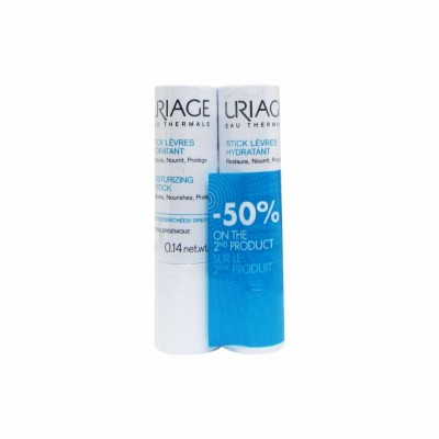 Uriage Duo Stick Labial 2 x 4 g com Desconto de 50%