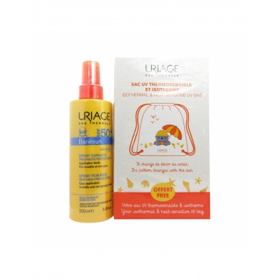 Uriage Bariésun Spray Infantil SPF50+ 200 ml com Oferta de Mochila Termossensível