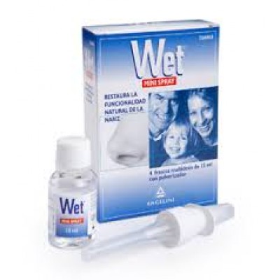 Wet Mini Spray Nasal 4 X 15 Ml 
