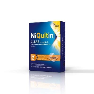 Niquitin Clear, 14 mg/24 h x 14 sist transder