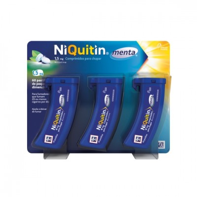 Niquitin Menta, 1,5 mg x 60 comp chupar