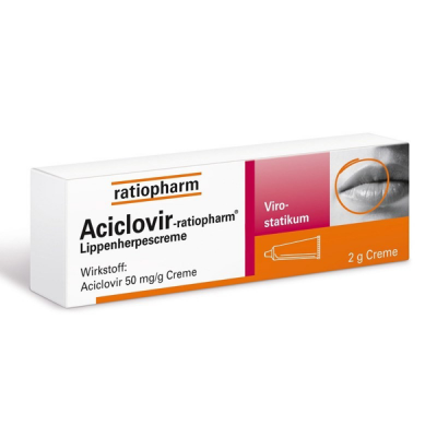 Aciclovir Ratiopharm MG, 50 mg/g-10 g x 1 creme bisnaga