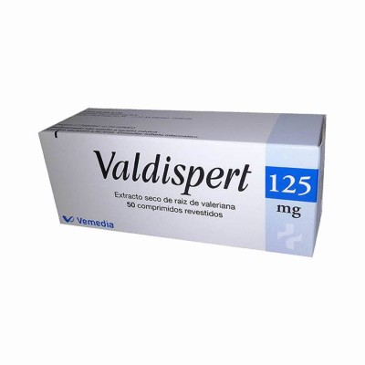 Valdispert, 125 mg x 50 comp rev