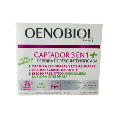 Oenobiol Captador 3em1+ Caps X60