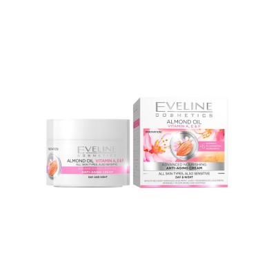 Eveline Cosmetics Creme Nutritivo Anti-Envelhecimento com Óleo de Amêndoa