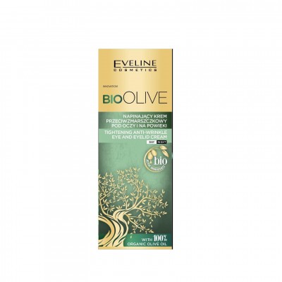 Eveline Cosmetics Bio Olive Creme Anti-Rugas para Contorno de Olhos e Pálpebras