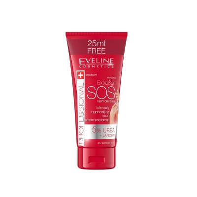 Eveline Cosmetics SOS Extra Soft Creme de Mãos Regenerador para Peles Muito Secas 100ml