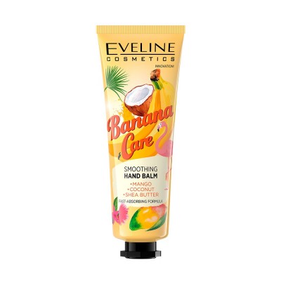 Eveline Cosmetics Bálsamo de Mãos Suavizante Banana Care 50ml