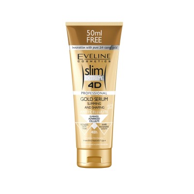 Eveline Cosmetics Slim Extreme 4D Sérum Dourado Anti-Celulite 250ml