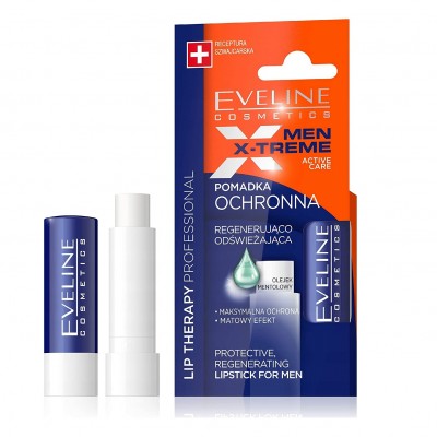 Eveline Cosmetics Lip Therapy Protective Regenerating Lipstick for Men