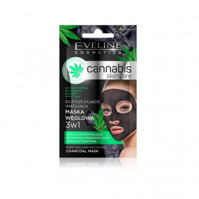 Eveline Cosmetics Cannabis Skin Care 3IN1 Mask 7ml