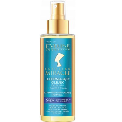 Eveline Cosmetics Egyptian Miracle Intensely Firming Bust & Body Oil 150ml