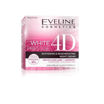 Eveline Cosmetics White Prestige 4D Intensive Night Cream 50ml