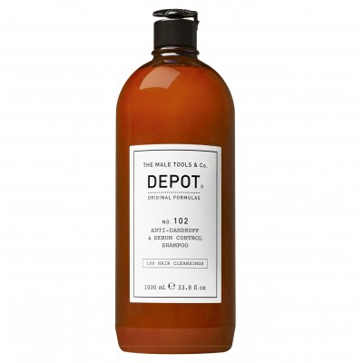 Depot Nº102 Anti-Dandruff & Sebum Control Shampoo - Shampoo Anti-Caspa & Controlo de Oleosidade para