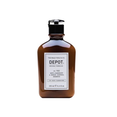 Depot Nº102 Anti-Dandruff & Sebum Control Shampoo - Shampoo Anti-Caspa & Controlo de Oleosidade para 250ml