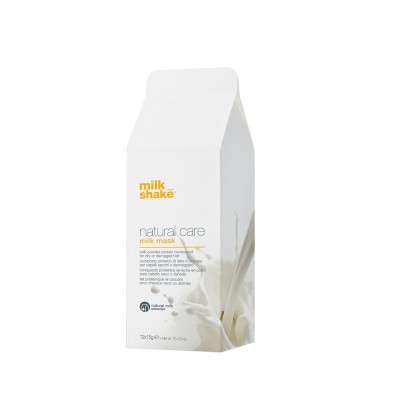 Milk_Shake Natural Care Milk Mask - Máscara/Composto de Proteína de Leite em Pó para Cabelos Secos o 12 x 15g