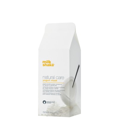 Milk_Shake Natural Care Yogurt Mask - Máscara/Composto de Proteína de Iogurte em Pó para Cabelos Nat 12 x 15g