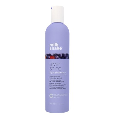 Milk_Shake Silver Shine Light Shampoo - Shampoo Específico para Cabelos Loiros ou Grisalhos 300ml