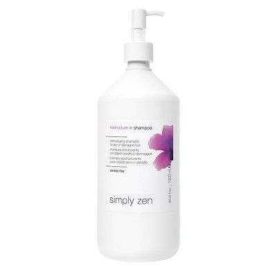 Simply Zen Restructure In Shampoo - Shampoo Restruturante para Cabelo Seco ou Danificado 1000ml