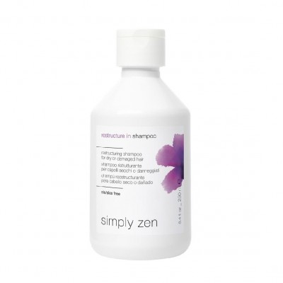 Simply Zen Restructure In Shampoo - Shampoo Restruturante para Cabelo Seco ou Danificado 250ml