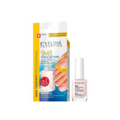 Eveline Cosmetics Nail Therapy Verniz de Tratamento para Unhas Total Ação 9 em 1 12ml