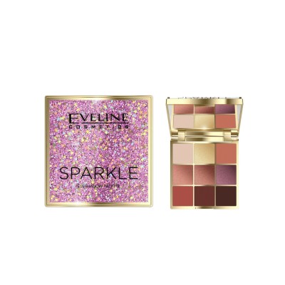 Eveline Cosmetics Paleta com 9 Sombras Sparkle