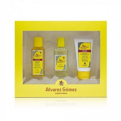 Alvarez Gomez Água de Colónia 80ml + Shower Gel 90ml + Bath Emulsão 75ml Coffret