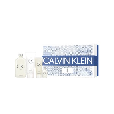 Calvin Klein CK One Coffret Eau de Toilette 200ml + Body Lotion 200ml + Shower Gel 100ml + Mini Eau Coffret