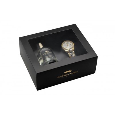 Eugénio Campos Gold Stone Eau de Parfum 100ml + Relógio Homem Coffret