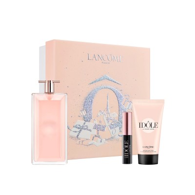 Lancôme Coffret Idôle Eau de Perfum 50ml + Body Cream Perfumado 50ml + Máscara de Pestanas 2,5ml