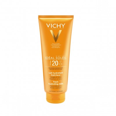 Vichy Idéal Soleil Protetor Solar Hidratante para Corpo e Rosto SPF20 300ml
