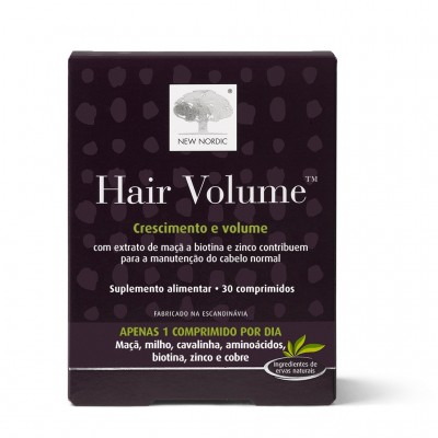 New Nordic Hair Volume Suplemento Alimentar 30 comprimidos