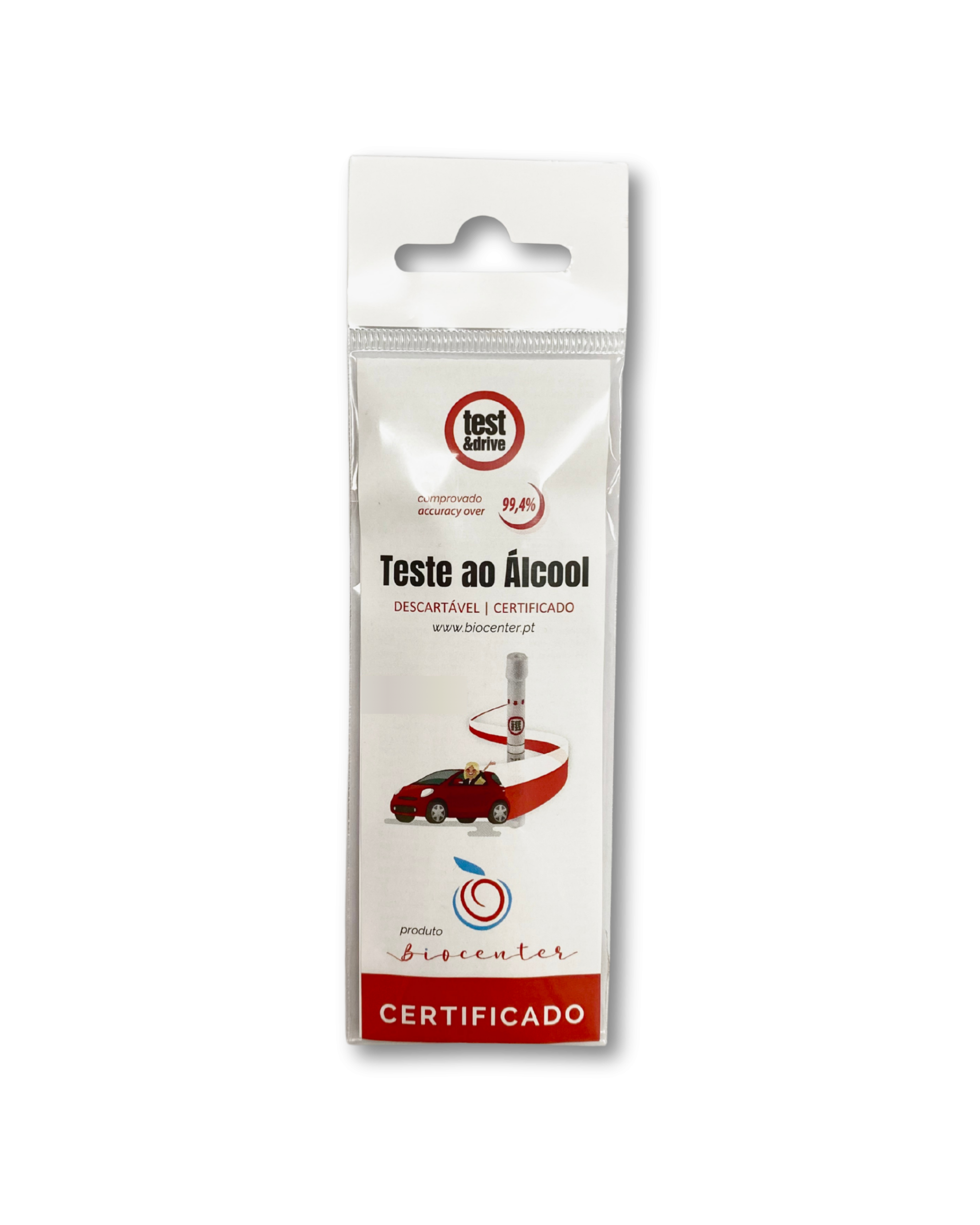 Teste Alcoolemia 1 unidade
